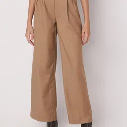 Vero Moda Women Straight Fit Pleated Trousers-picture-45