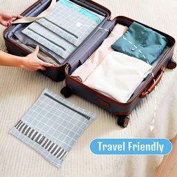 Kuber Industries Grey Set of 6 Regular Drawer Organiser Organisers image 4