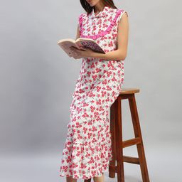 SEPHANI Printed Maxi Nightdress-image-21