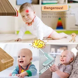 bysmartstore SMARTSTORE Protector for Baby & Sharp Edge Protector for Furniture (Pack of 8) image 3