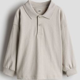 H&M Cotton Jersey Rugby T-Shirt-image-94