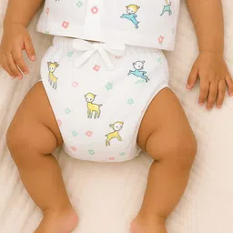 Nuego Infants Pure Organic Cotton Muslin Nappy-picture-5