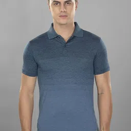 SPORT SUN Men Dri-FIT Colourblocked Polo Collar T-shirt-picture-3
