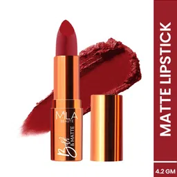 MILA BEAUTE Bold & Matte Lipstick With Jojoba Oil - 4.2 g - Toasted 23-92