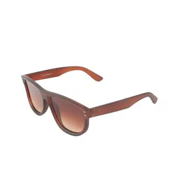 BAYBERRY Unisex Brown Lens & Brown Square Sunglasses with-15
