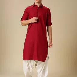 RAJUBHAI HARGOVINDAS Men Pathani Kurta-image-14