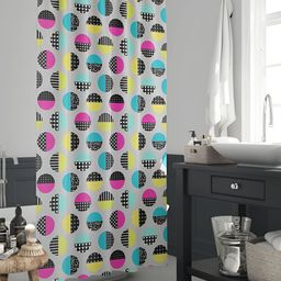 ArtzFolio Single Piece Waterproof Polyester Shower Curtain-image-94