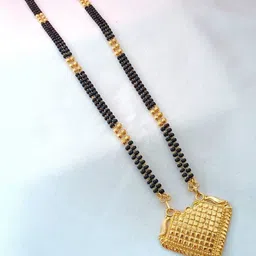 goticreation Gold-Plated Brass Mangalsutra-57