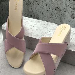 Patriarchy Colourblocked Wedge Sandals with Bows-51