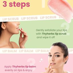 Thyherbs Set Of 2 Mango Lip Balm & Scrub Combo - 2 g Each image 4