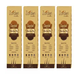 ZORDAN Set Of 4 Herbals 9 In 1 Essential Hair Gro Oil-100ml Each-0