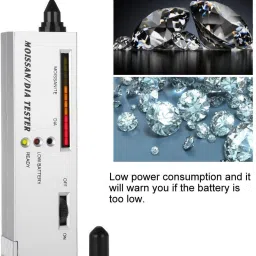 tradgo 2 MD Mossinite Diamond Tester Led 60X Digital Voltage Tester image 3