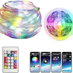 ArcKG ™ RGB Smart Fairy Strip String USB Lights Smart Waterproof, Mobile Control Music Light Strip image 4