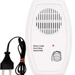 AIMERS Water Alarm Bell/ Water Tank Overflow Alarm Bell with Hindi & English Voice Announcement and Loud Sound Wired Sensor Security System-37