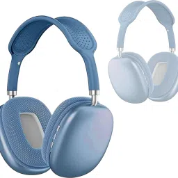 Bluetooth Headphones Stylish Wireless Gaming Headset with Bluetooth 5.3 Blue Bluetooth Headset-image-92