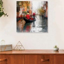 random Multicolor Landscape Abstract Wall Painting-picture-48