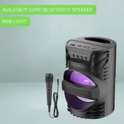 GUGGU LZ (PORTABLE WIRELESS SPEAKER) Upto 6H Playtime & FM Radio Powerful SoundE61 15 W Bluetooth Laptop/Desktop Speaker-picture-2