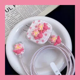 Micvir Silicone Press Stud Headphone Case For Compatible with Apple 20W Adapter-image-18