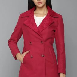100% Cotton Solid Coat For Women-picture-22