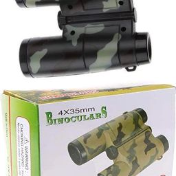 SellRider Good Quality Outdoor Observing Binoculars Telescope Toy For Kids/Spy Gear/Military Color/Folding for Trekking, Navigation, Bird Watching, Boating, Camping, Safari, Hiking, Live Events, Horse Racing Binoculars-25