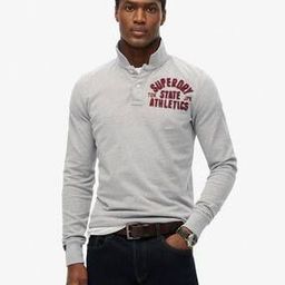 superdry Vintage Athletic Long Sleeves Polo Washed T-Shirt-picture-43