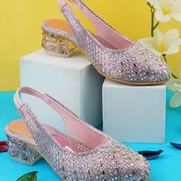 BAESD Girls Party Block Mules-picture-15