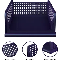 RUBOXA Blue Set of 6 Regular Multi-Utility Organisers image 5