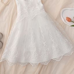LULU & SKY Embellished Fit & Flare Dress-image-64