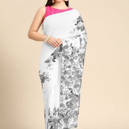 BUTA BUTI Floral Pure Cotton Saree-picture-18