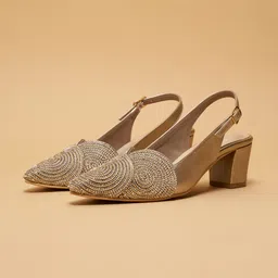 ERIDANI Embellished Block Pumps-image-96