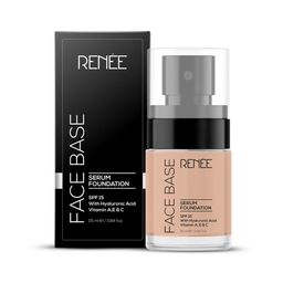 Renee Face Base Serum Foundation With SPF 15 Protection -20ml -09 Fancy-3