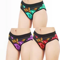 FiveFlag Mid-Rise Cotton Blend Briefs-image-14