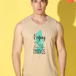 WOOSTRO 2-Pc Printed Odour-Free Cotton Innerwear Vests VWS26(ENJOY RUST)(ENJOY ORANGE)-25
