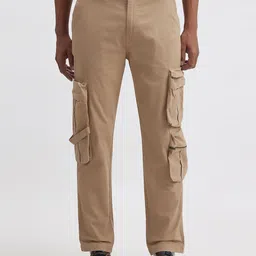Pepe Jeans Men Straight Fit Cargos Trousers-image-32