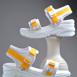 Shoetopia Girls Open Toe Buckles Detailing Wedge Sandals-19