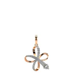 VALANOVA Women Hallmarked 14K Rose Gold & Certified Lab Grown Diamond 0.51cts Pendant-picture-47