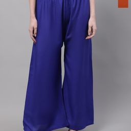 Valles365 by S.C. Women 2 Flared Palazzos-image-97