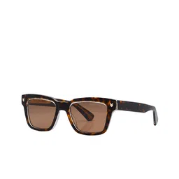 Shisen Fox Unisex Square Sunglasses with Polarised and UV Protected Lens SG194-11
