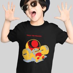 AUSK Boys Graphic Printed Round Neck T-shirt-image-94