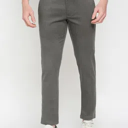 Basics Men Slim Fit Trousers-image-72