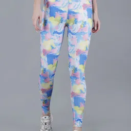 DYWER Women High-Rise Printed Training or Gym Tights-picture-38