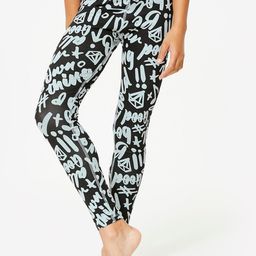 Domyos By Decathlon Girl Printed Ankle Length Leggings-52
