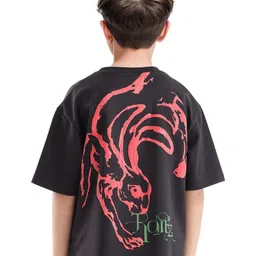 RARE ONES Boys Printed Pockets T-shirt-image-51