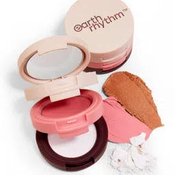 Earth Rhythm Dab Set Go 3-in-1 Face Palette - Bourbon- 7 gm-20