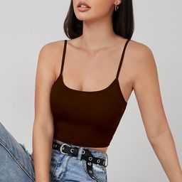 AAHWAN Fitted Crop Cami Top-image-31