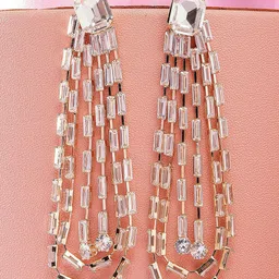 Bohey by KARATCART Contemporary Drop Earrings-11