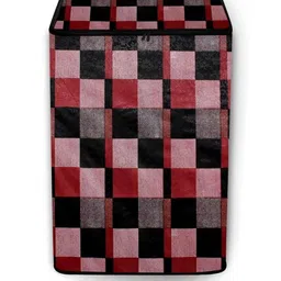 The Furnishing Tree Washing Machine Cover Checkered Pattern Red Compatible for Whirlpool 6.2 Kg Ful-image-80