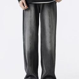 StyleCast x Revolte Men Cotton Straight Fit Light Fade Casual Jeans-image-28