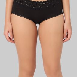 INTIMATE QUEEN Mid-Rise Hipster Briefs IQ-MBU-BLACK-XS-image-79