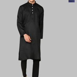 PulseIQ Men Regular Pure Cotton Kurta with Trousers-13